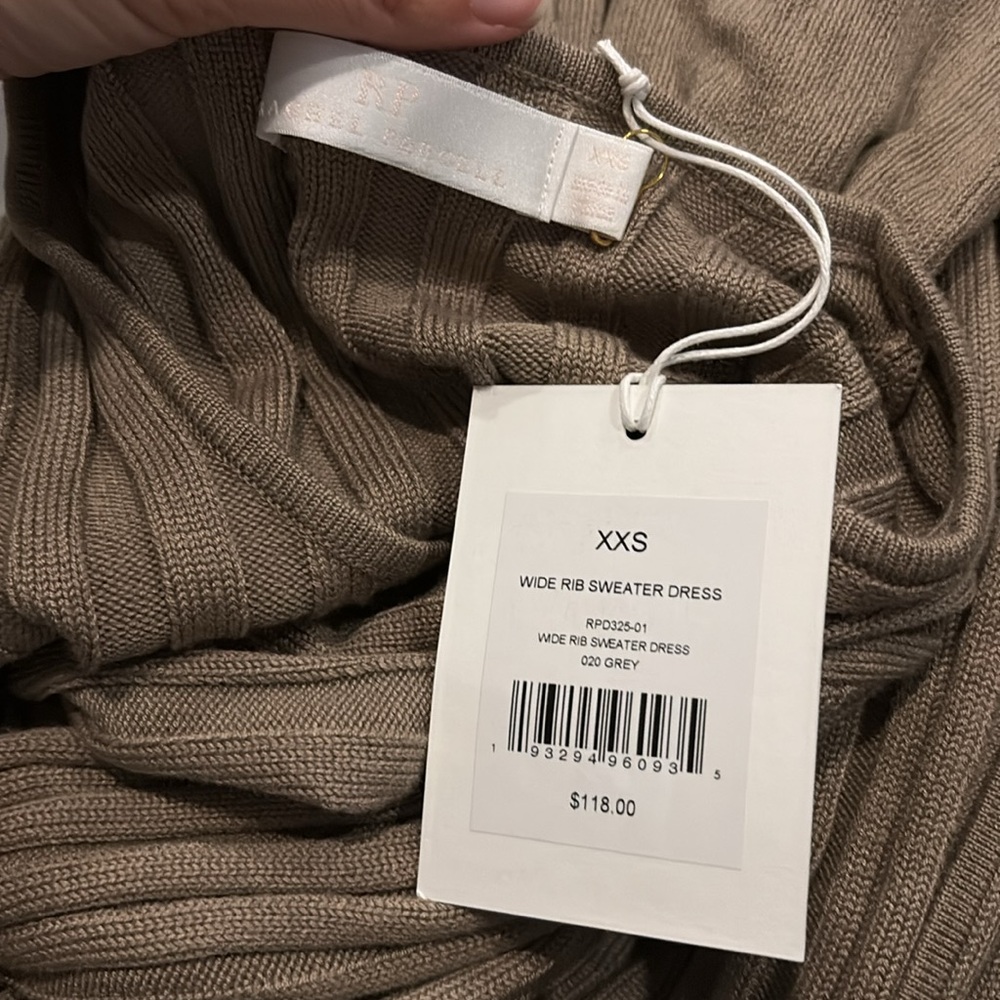 NWT Rachel Parcell wide rib sweater dress - Picture 5 of 5
